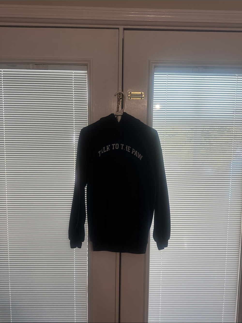 Navy unisex hoodie